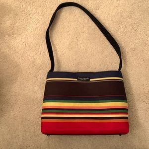 Kate Spade Knockoff Vintage Summer Stripe Bag